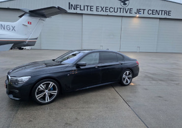 Executive transfers car BMW